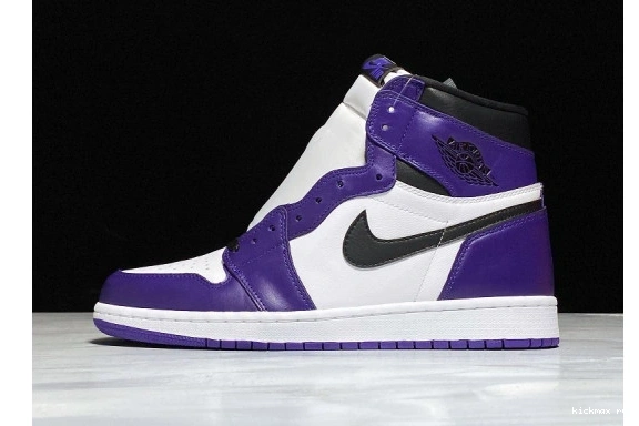 555088-500 White Court Jordan Retro Purple Air 1 555088-500 High 0519